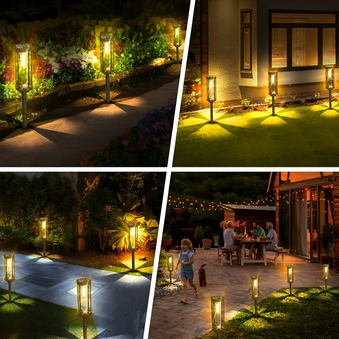 Waterproof Solar Garden Torches
