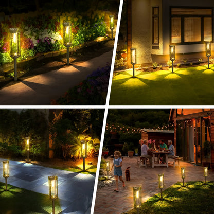 Waterproof Solar Garden Torches
