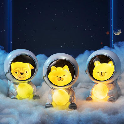 Variant image for Astronaut Pet Lamp | Galaxy Light Projector | Moon Light Lamp | Starry Night Lamp | Nebula Night Light | Astronaut Night Light – Emeglin-4