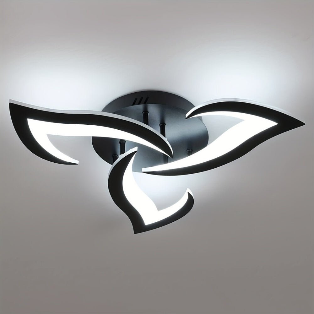 Contemporary Flower Shape LED Ceiling Light
