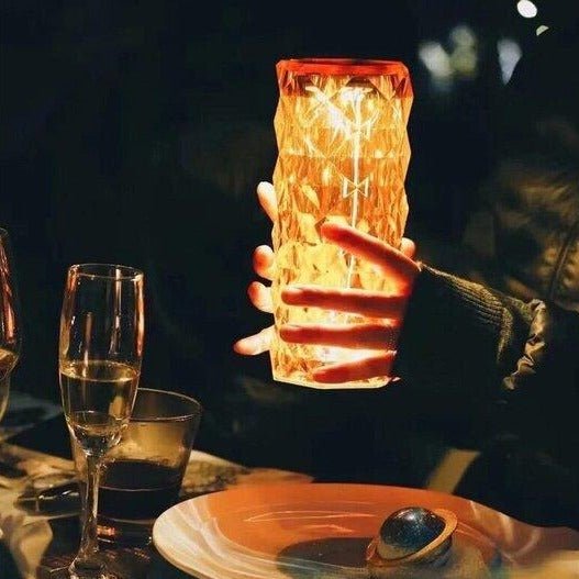 Crystal Vortex Table Lamp