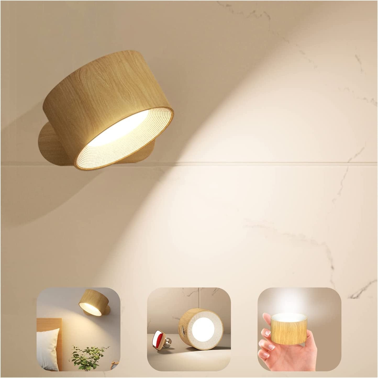 EasyGlow Cordless Wall Lamp