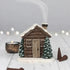 Variant image for Snowy Log Cabin Incense Burner | Backflow Incense Burner | Incense Waterfall | Ceramic Incense Holder | Aroma Diffuser Lamp | Spiritual Incense Waterfall – Emeglin-1