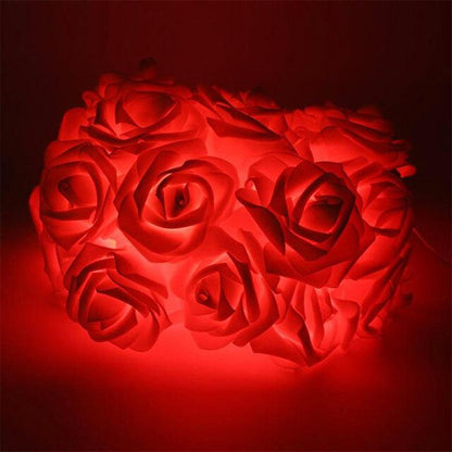 Variant image for Delightful Rose Blossom Strings | Lighted Rose | Romantic Bedroom Light | Rose Fairy Lights | Flower Night Light | Valentine’s Day Decor – Emeglin-4